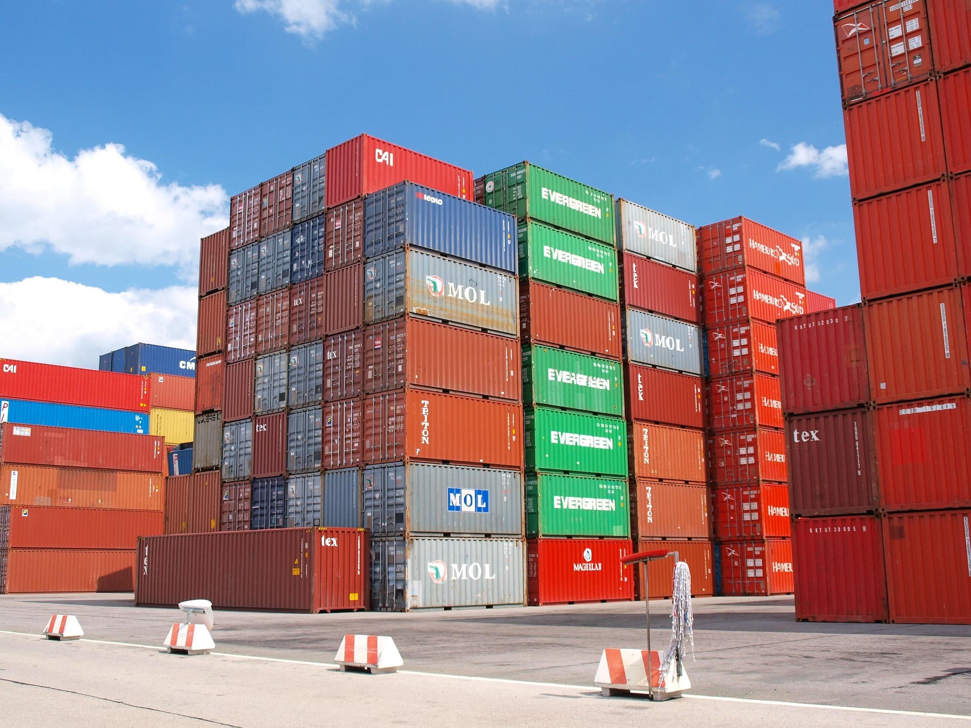 All size containers available for sale both new and used 